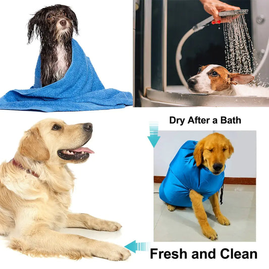 Painless Pet Hair Dryer Coat