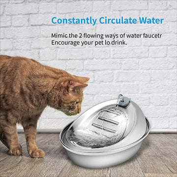 Cat Water Fountain – Keep Your Cat Hydrated with Fresh, Flowing Water