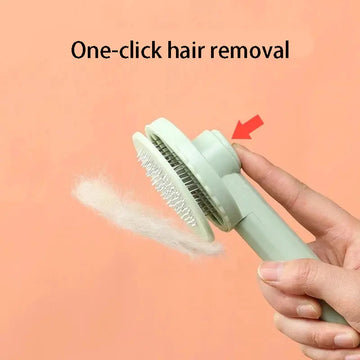 Pet Self Cleaning Hair Comb