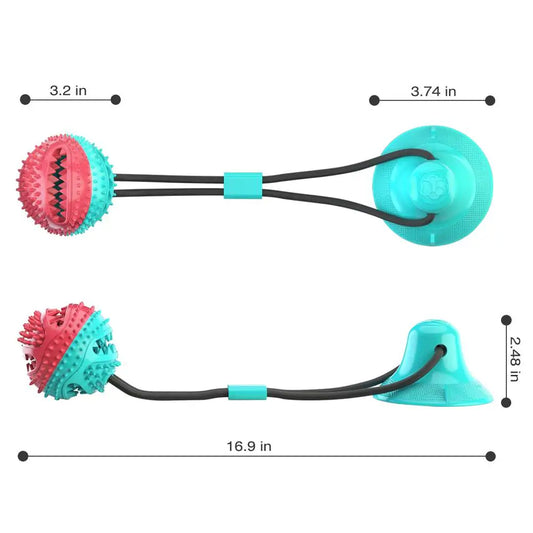 SiliChew Suction Pal: Pet Molar Bite Toy